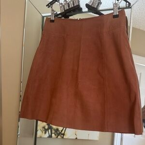 Zara Women's A-Line Skirt in Brown